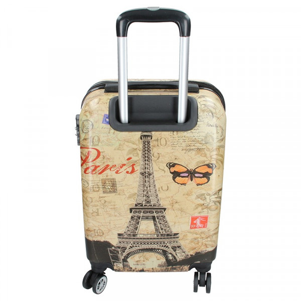 Palubný cestovný kufor MADISSON Paris - béžová