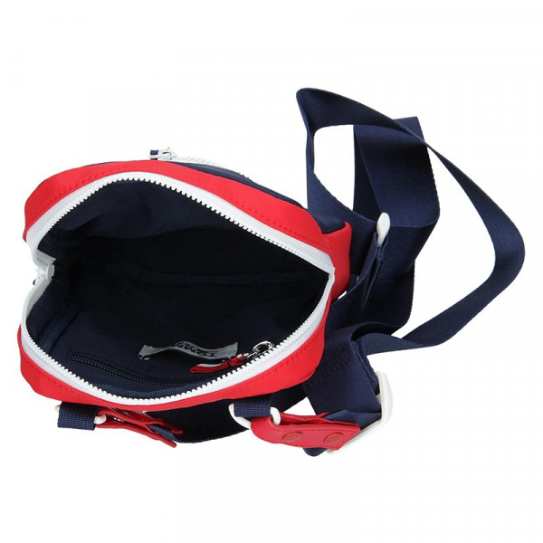 Pánska taška cez rameno Tommy Hilfiger Jeans Sport - čierno-červená
