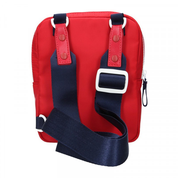 Pánska taška cez rameno Tommy Hilfiger Jeans Sport - čierno-červená