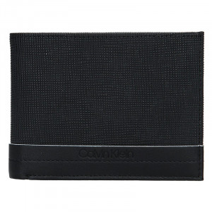 Pánska kožená peňaženka Calvin Klein Natah- čierna