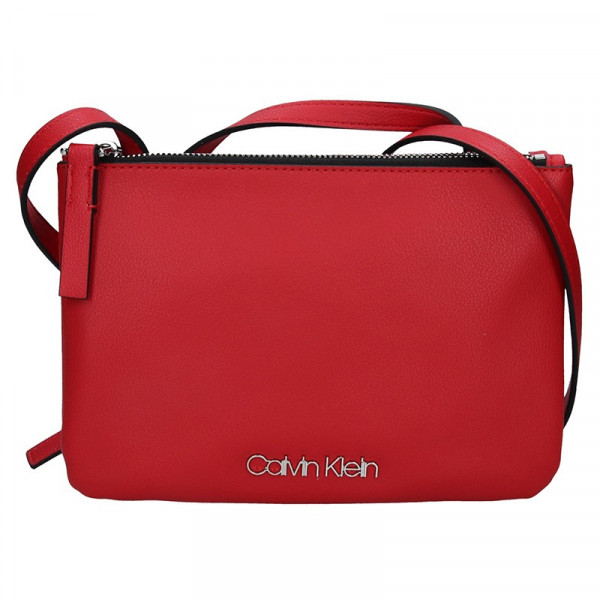 Dámska crossbody kabelka Calvin Klein Gwen - červená