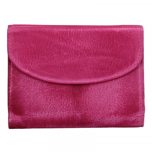 Dámska kožená peňaženka Lagen Norra - ružová