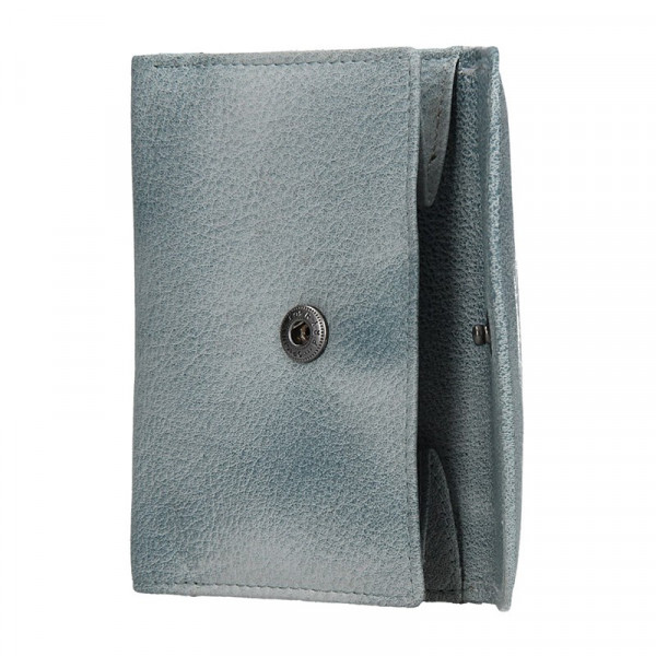 Dámska kožená peňaženka Lagen Norra - modrá