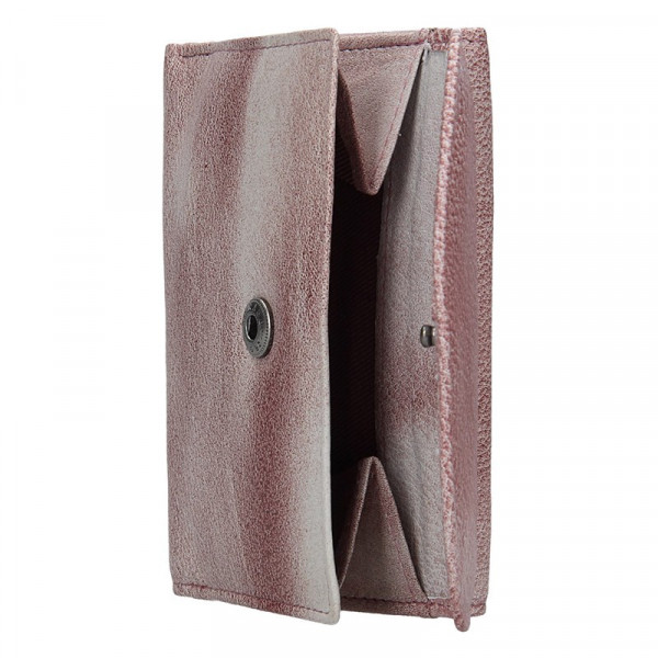 Dámska kožená peňaženka Lagen Norra - svetlo fialová