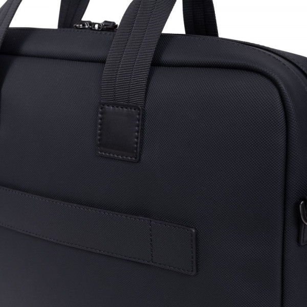 Pánska vodeodolná taška na notebook Hexagon Legend - čierna