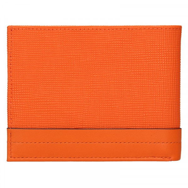 Pánska kožená peňaženka Calvin Klein Natah- oranžová