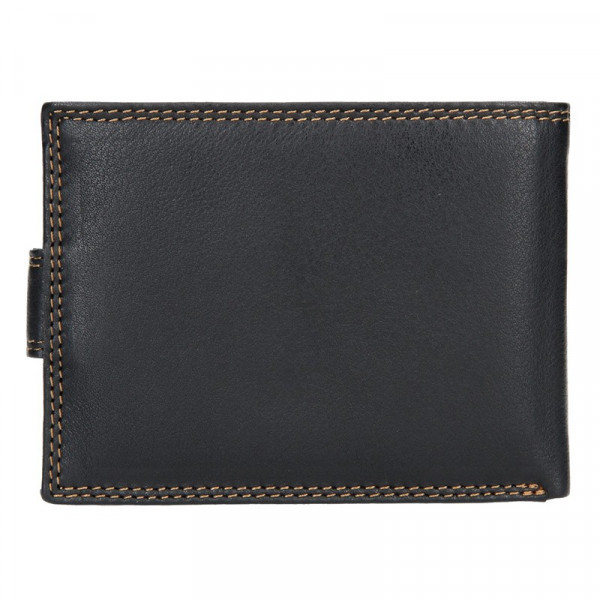Pánska kožená peňaženka SendiDesign Tarras - čierna