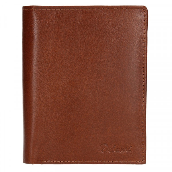Pánska kožená peňaženka Diviley Merkúr - hnedá