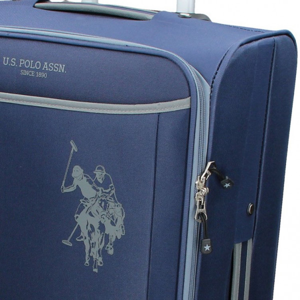 Kabínový cestovný kufor U.S. POLO ASSN. Mauris M - modrá