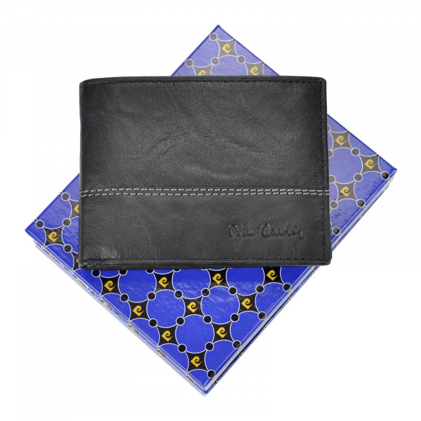 Pánska kožená peňaženka Pierre Cardin Francois - čierna