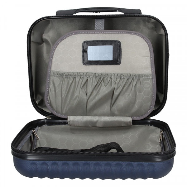 Kozmetický cestovný kufrík Airtex Worldline Kuga XS - modrá