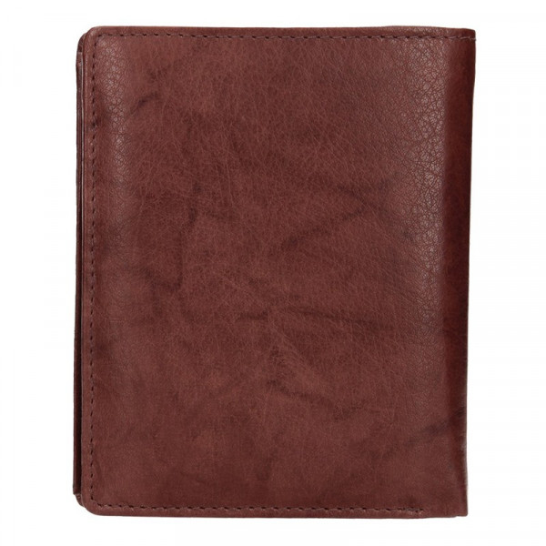Pánska kožená peňaženka Lagen Medard - hnedá