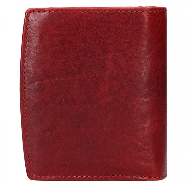 Dámska kožená peňaženka Lagen Marcela - červená