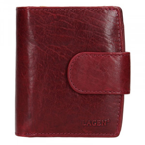 Dámska kožená peňaženka Lagen Marcela - vínová