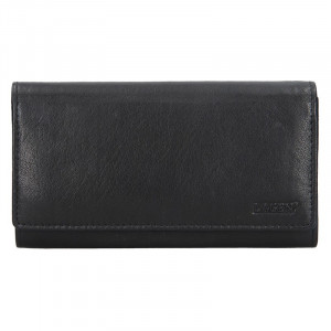 Dámska kožená peňaženka Lagen Victoria - čierna