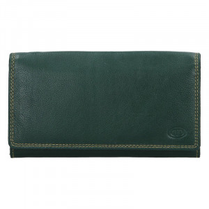 Dámska kožená peňaženka DD Anekta Marketa - zelená