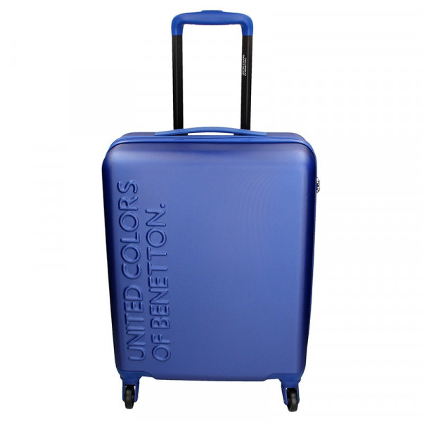 Kabínový cestovný kufor United Colors of Benetton Aura - modrá