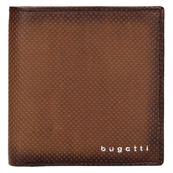 Pánska kožená peňaženka Bugatti Edd - hnedá