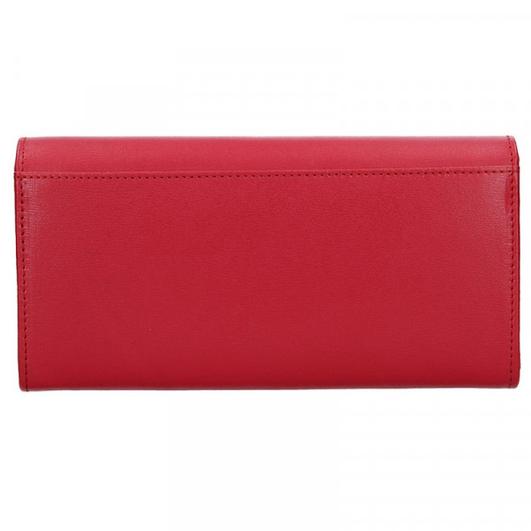 Dámska kožená peňaženka Lagen Evelin - červená