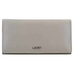 Dámska kožená peňaženka Lagen Evelin - taupe