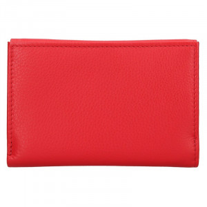 Dámska kožená peňaženka Lagen Denisa - červená