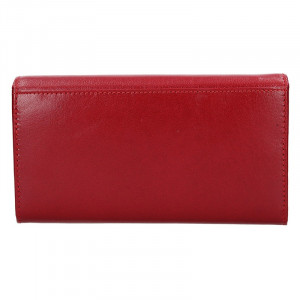 Dámska kožená peňaženka Lagen Líza - tmavo červená