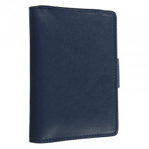 Dámska kožená peňaženka Lagen Kamila - tmavo modrá