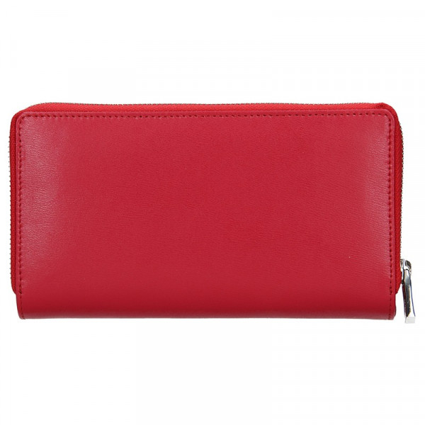Dámska kožená peňaženka Lagen Zora - červená
