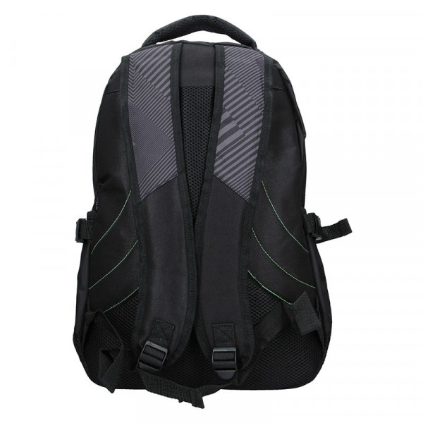 Moderný batoh Enrico Benetti 47093 - čierno-zelená