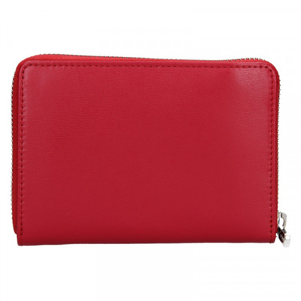 Dámska kožená peňaženka Lagen Apolen - červená