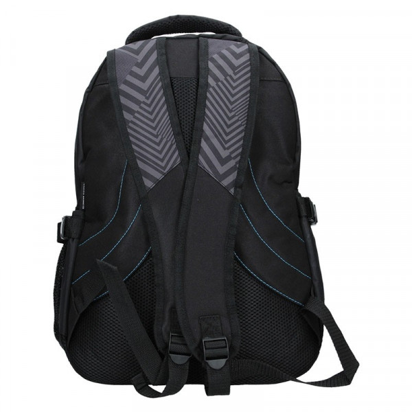 Moderný batoh Enrico Benetti 47093 - čierno-modrá