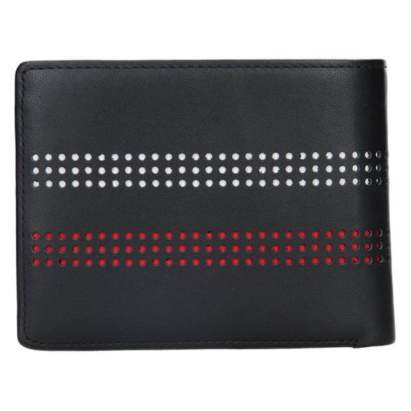 Pánska kožená peňaženka Tommy Hilfiger Miami - čierna
