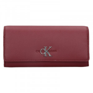 Dámska peňaženka Calvin Klein Brenda - vínová