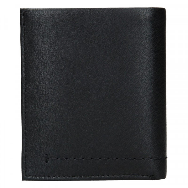 Pánska kožená peňaženka Calvin Klein Hopper - čierna
