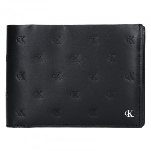 Pánska kožená peňaženka Calvin Klein Vinnie - čierna