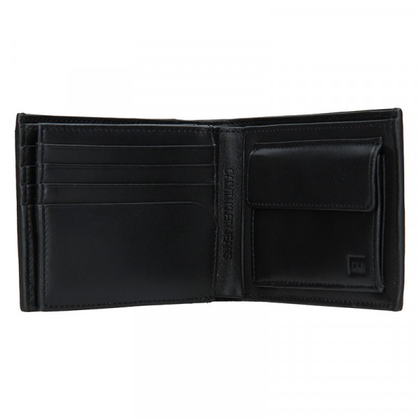 Pánska kožená peňaženka Calvin Klein Vinnie - čierna