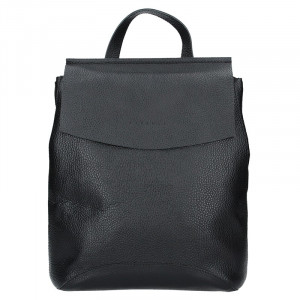 Dámsky kožený batoh Facebag Stella - černá