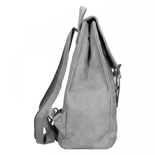 Moderný batoh Enrico Benetti 66195 - šedá