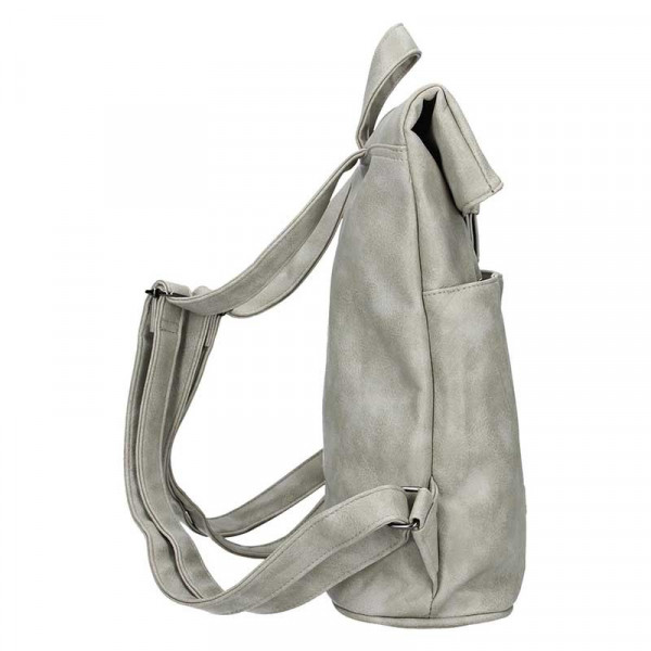 Moderný dámsky batoh Enrico Benetti Gretta - svetlo šedá