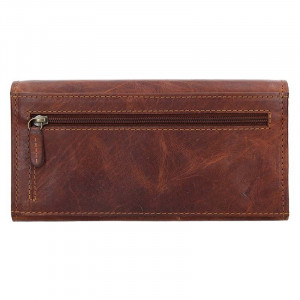 Dámska kožená peňaženka Lagen Inga - hnedá