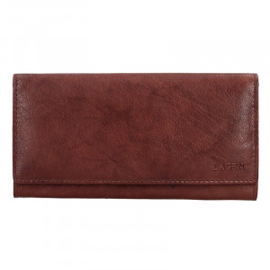 Dámska kožená peňaženka Lagen Inge - hnedá