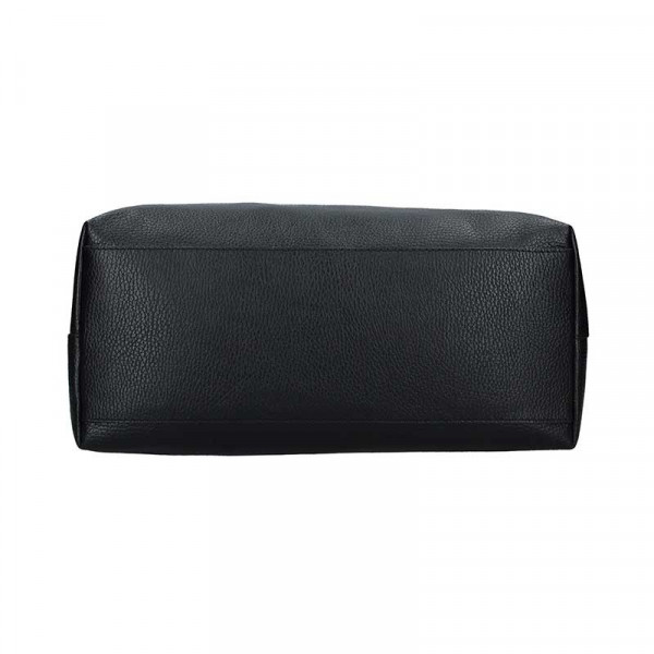 Dámska kožená kabelka Facebag Sofi - čierna