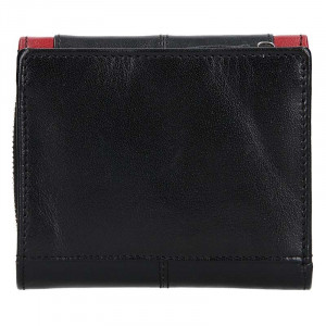 Dámska kožená peňaženka Lagen Alma - čierna