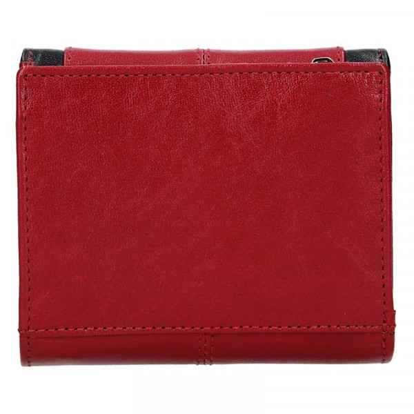 Dámska kožená peňaženka Lagen Bianka - červená