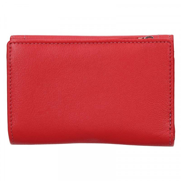 Dámska kožená peňaženka Lagen Debora - červená