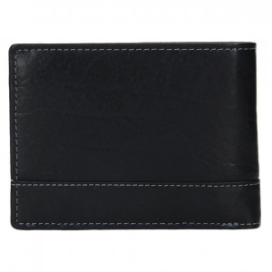 Pánska kožená peňaženka Lagen Lorenc - čierna