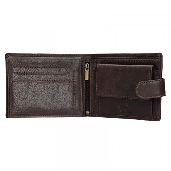 Pánska kožená peňaženka SendiDesign Robert - hnedá