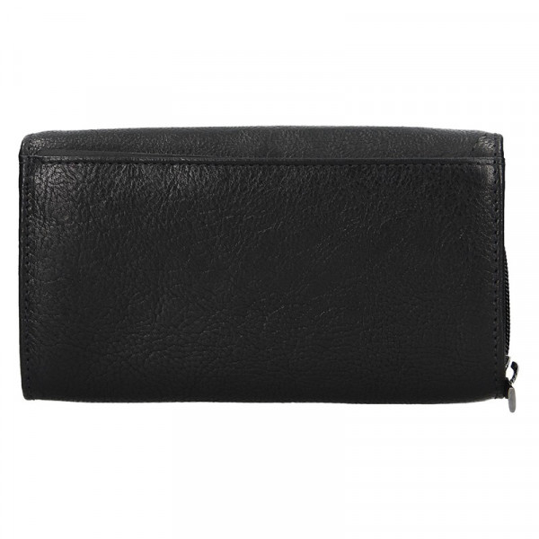 Dámska kožená peňaženka SendiDesign Aneta - čierna