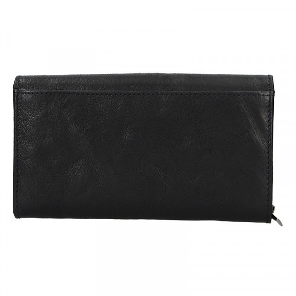 Dámska kožená peňaženka SendiDesign Monic - čierna