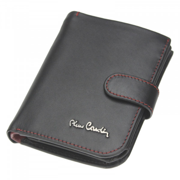 Pánska kožená peňaženka Pierre Cardin Torstein - čierno-červená